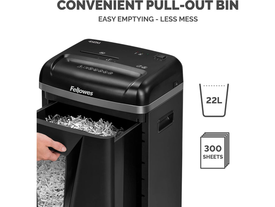 Fellowes Powershred 450m Shredder - Micro Cut