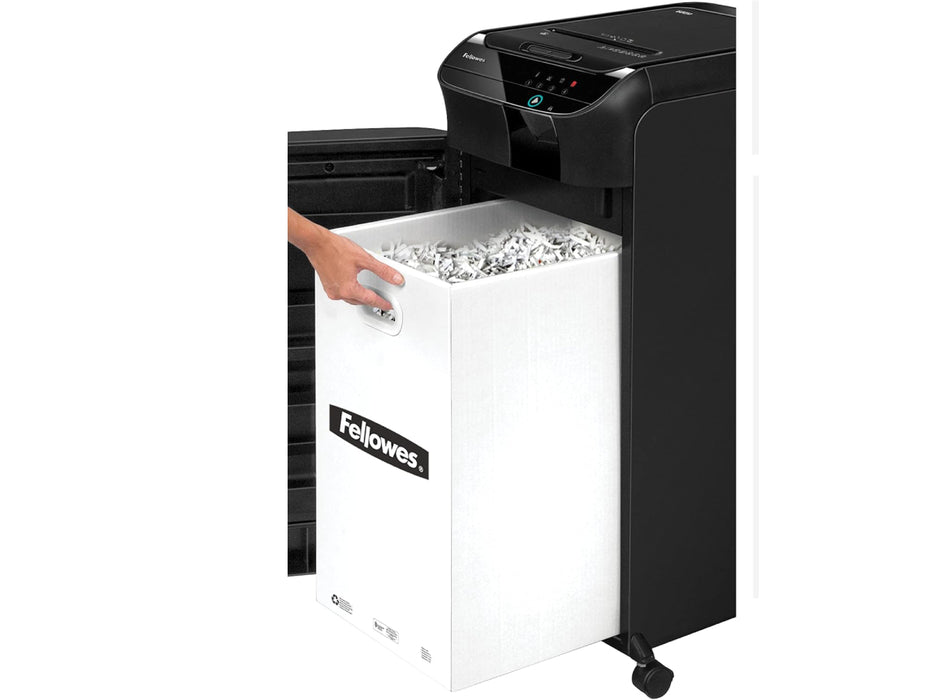 Fellowes AutoMax 550C AutoFeed Shredder - Cross Cut