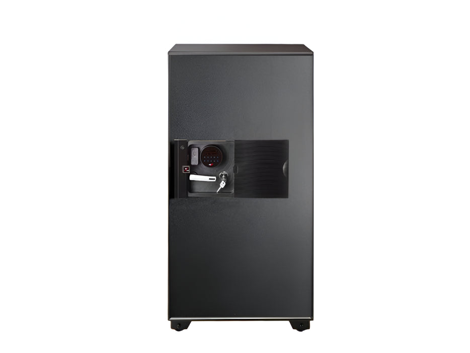 Eagle EGE-120 BB Design Fire Resistant Safe, 1 Digital + 1 Keylock + Fingerprint