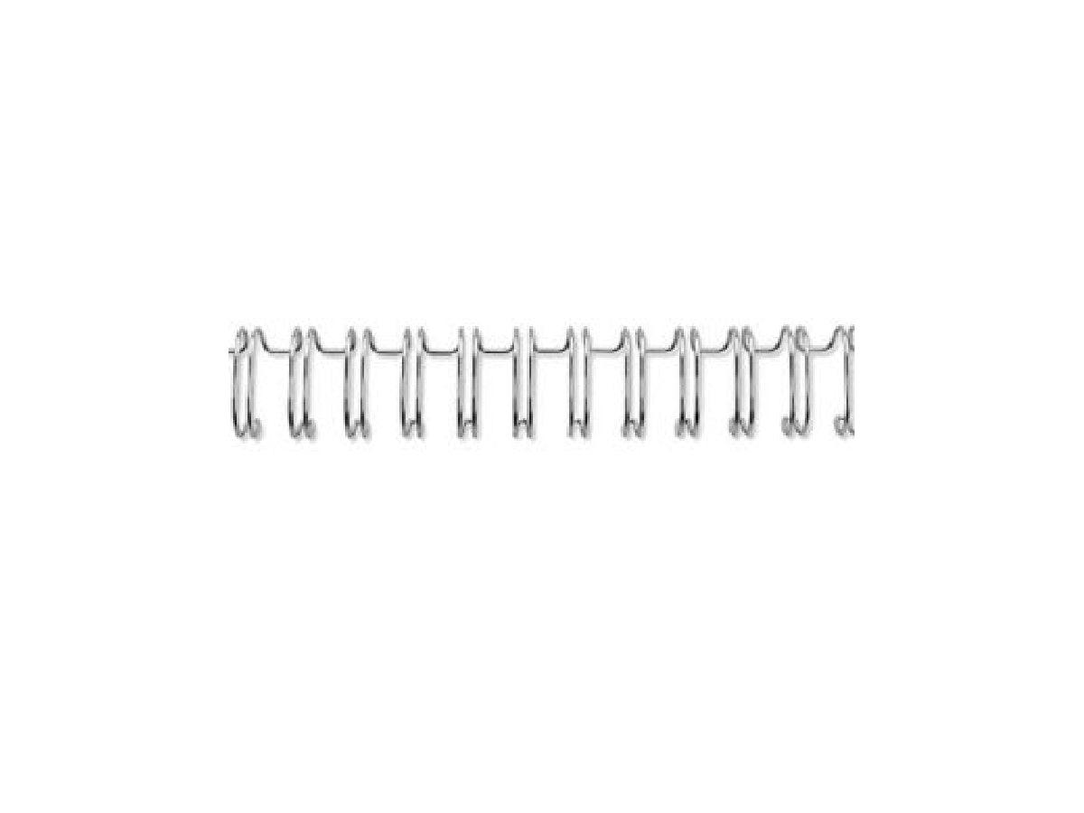 GBC Binding Wire 3:1 14mm 100pcs/Box, Silver - Altimus