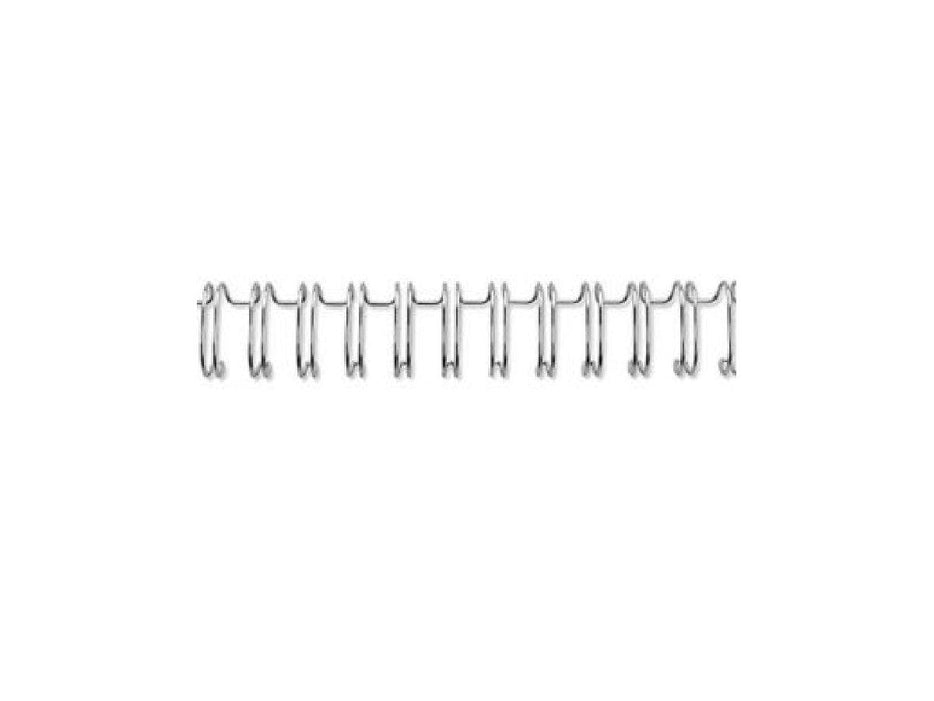 GBC Binding Wire 3:1 14mm 100pcs/Box, Silver - Altimus