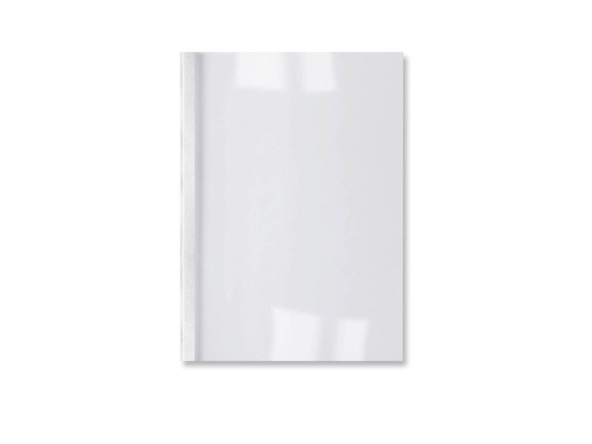 GBC Leathergrain Thermal Binding Covers, 1.5mm, White [Box of 100] - Altimus