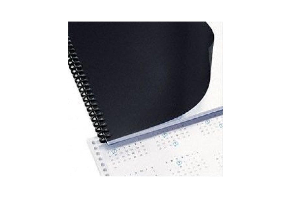 PVC binding covers A3, 200mic - Black