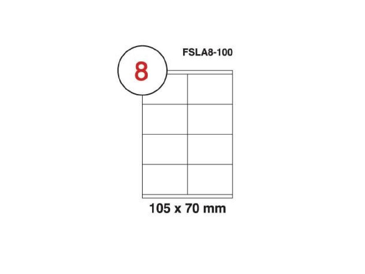 Multi Purpose Labels 105x70mm 100sheets-box (FSLA8-100) - Altimus