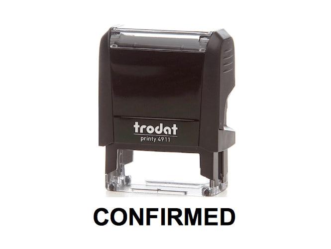 Trodat Printy 4911 Stamp "CONFIRMED" - Black - Altimus