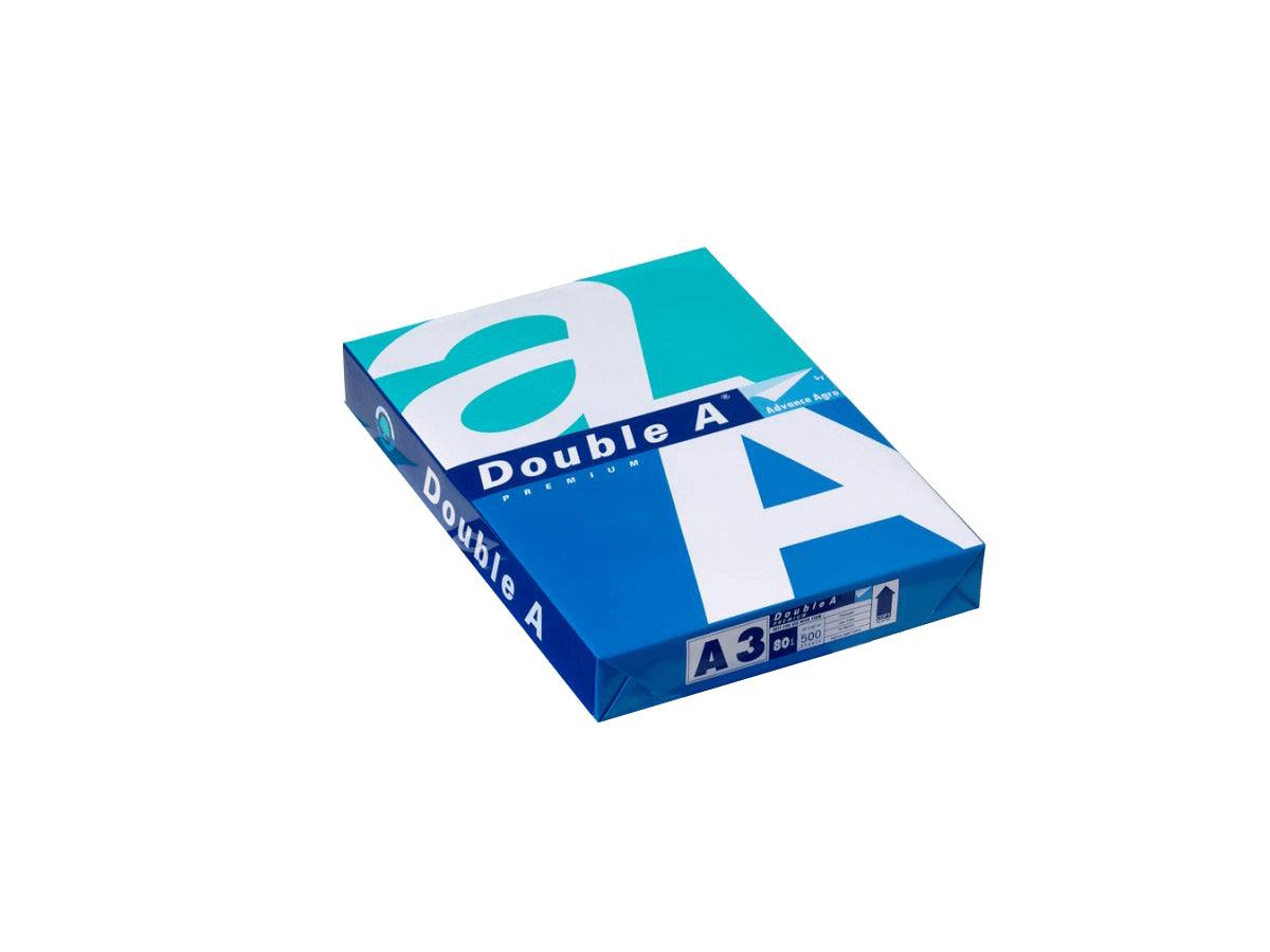 Double A Premium Photocopy Paper, A3 Size, 80 gsm, 500 Sheets / Ream - Altimus