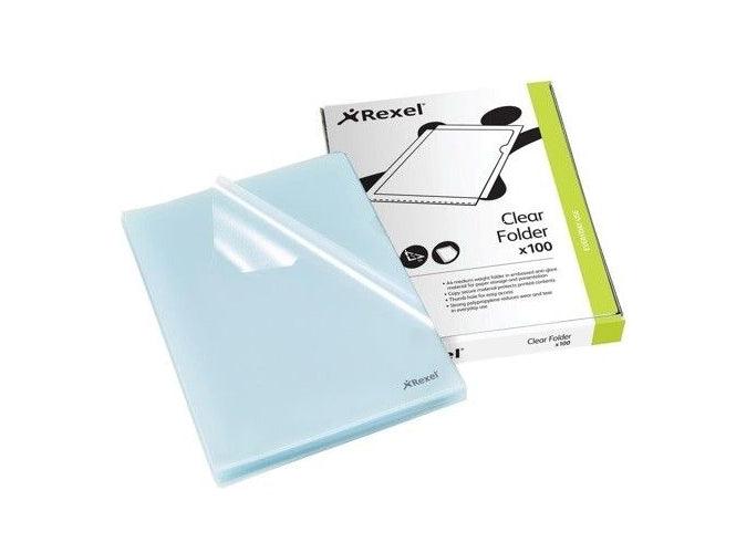 Rexel CKF/A4 12215 Cut Flush Folder Embossed PK/100 - Altimus