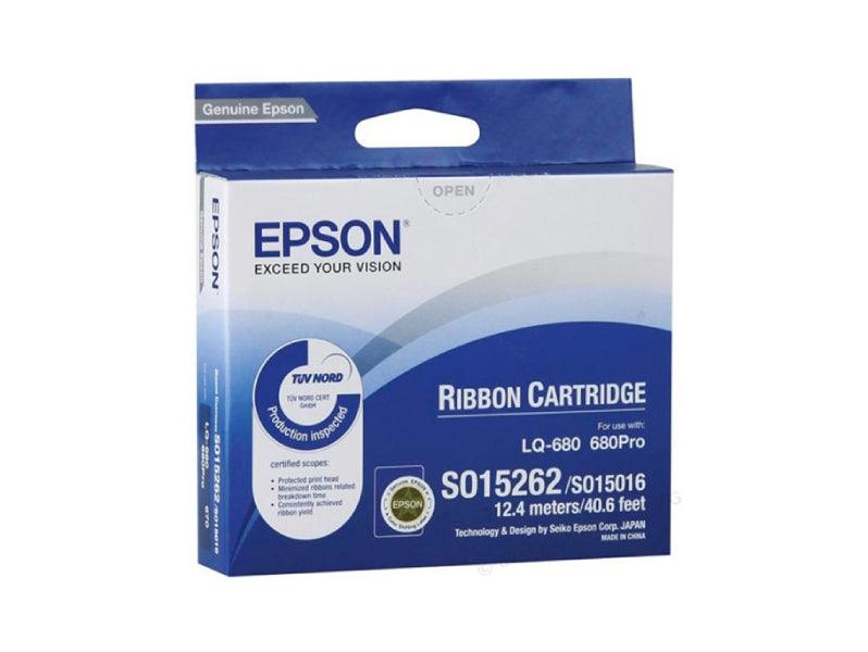 Epson Sidm Black Ribbon Cartridge For Lq-670/680/Pro/860/1060/25xx (C13s015262ba) - Altimus