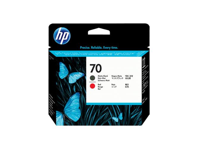 HP 70 Matte Black & Red Printhead Cartridge (C9409A) - Altimus