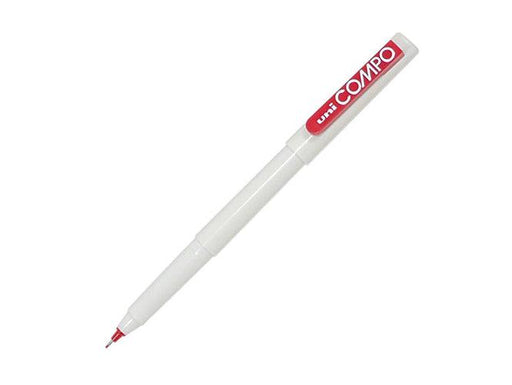 Uni-Ball PIN115 Uni Compo Pen, Red (12pc/Box) - Altimus