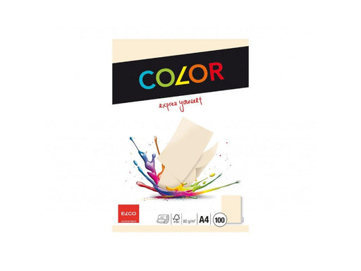 Elco A4 Office Color Paper, 80gsm, 100 Sheets - Cream/Beige - Altimus