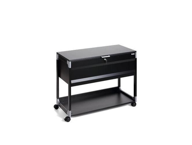 Durable Suspension File Trolley 100 Top, Black - Altimus