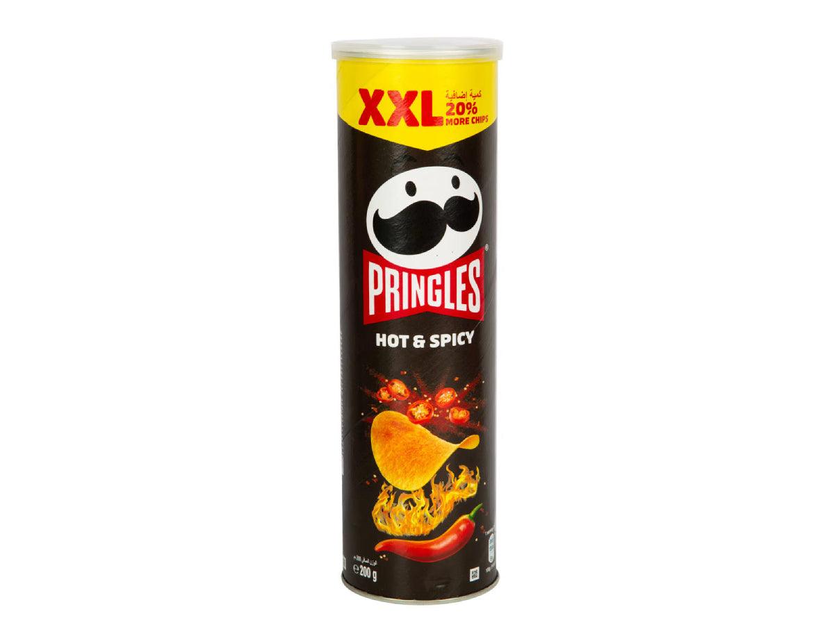 Pringles Hot & Spicy Flavored Potato Crisps 200g - Altimus