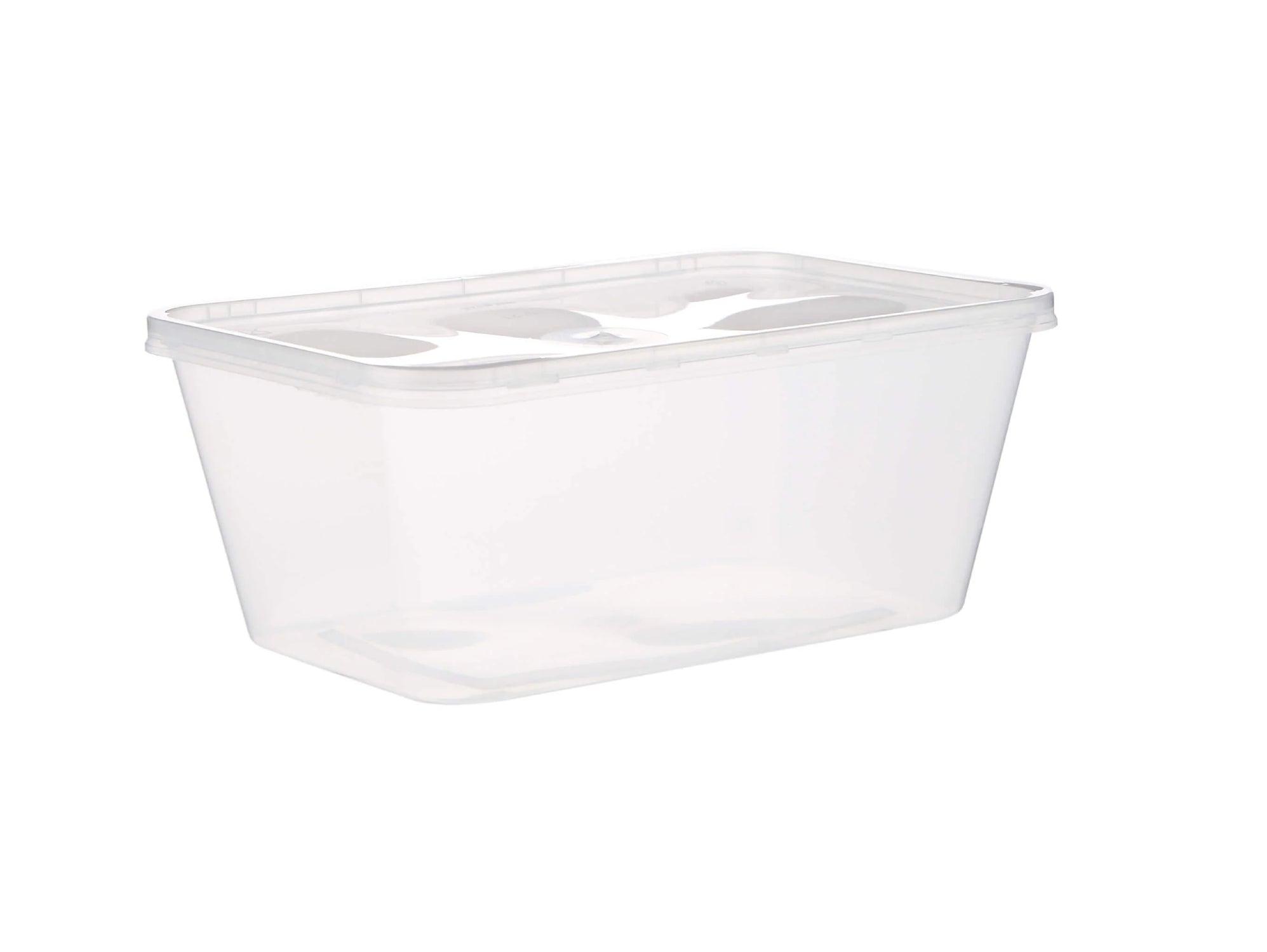 Microwavable Container 1000 ml With Lid - 50 Pieces (MC1000) - Altimus