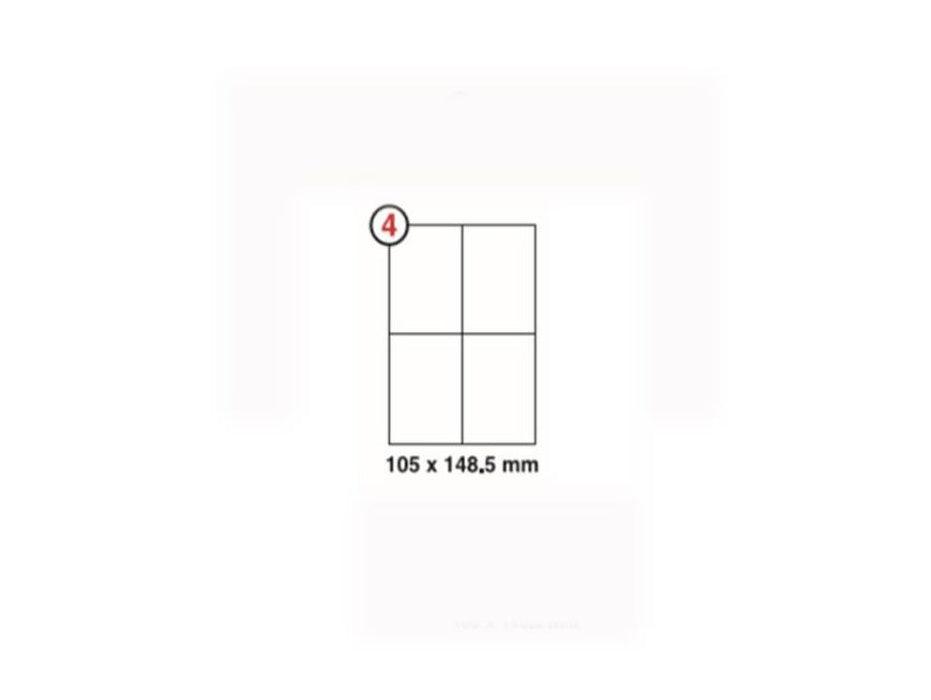 Multi Purpose Labels 105mm x 148.5mm, 100sheets/box (FSLA4-100) - Altimus