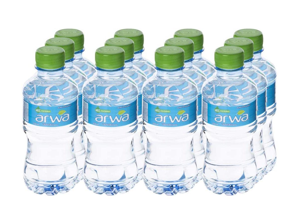 Arwa Bottled Drinking Water 330ml Pack of 12 - Altimus