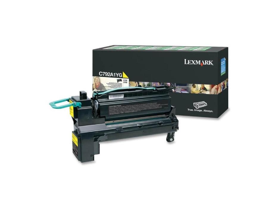 Lexmark C792A1YG Yellow Toner Cartridge - Altimus