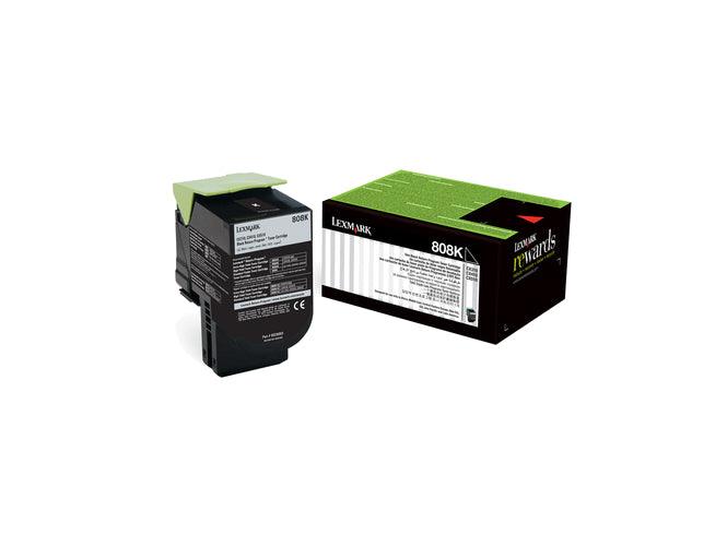 Lexmark 808K Black Return Program Toner Cartridge (80C80K0) - Altimus