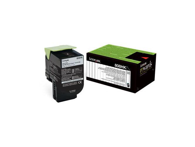 Lexmark 80C8HK0 Black High Yield Toner Cartridge - Altimus