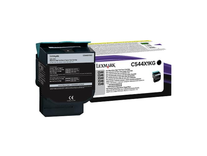 Lexmark C544X1KG Black Extra High Yield Toner Cartridge - Altimus