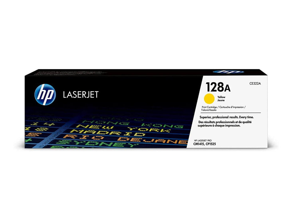 HP 128A Yellow Toner Cartridge (CE322A) - Altimus