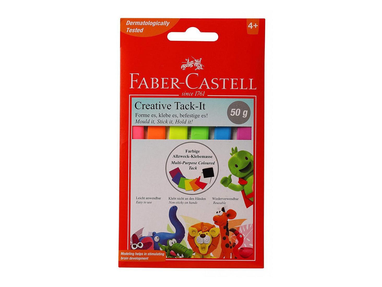 FABER-CASTELL CREATIVE TACK-IT, MULTI COLOUR 50G ( FCM187094 ) - Altimus