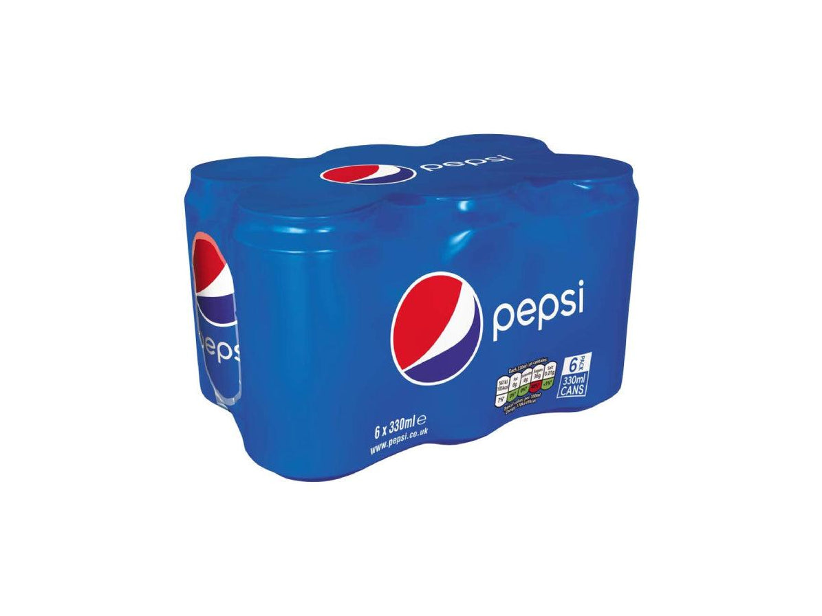 Pepsi Can 330ml 6pcs/pack | Dubai & Abu Dhabi, UAE | Altimus.Office