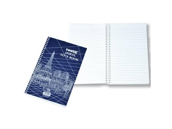 Tower Notebook Side Spiral 205 x 127mm FSNBTower - Altimus