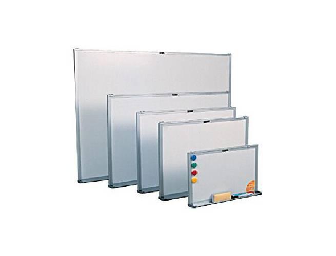 Magnetic Whiteboard with movable tray Aluminum frame 120cm x 150cm - Altimus