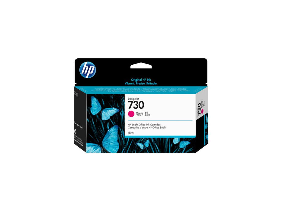 HP 730 130-ml Magenta DesignJet Ink Cartridge (P2V63A) - Altimus