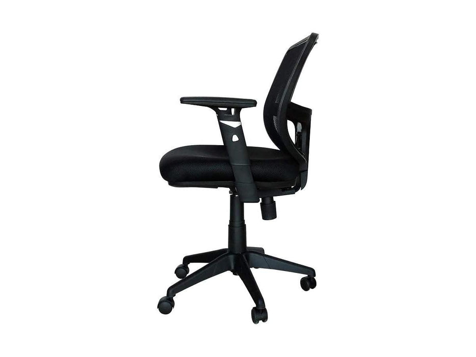 PIlot Mesh Back ( Medium Back ) and Upholstered Seat, with Nylon Base - Altimus