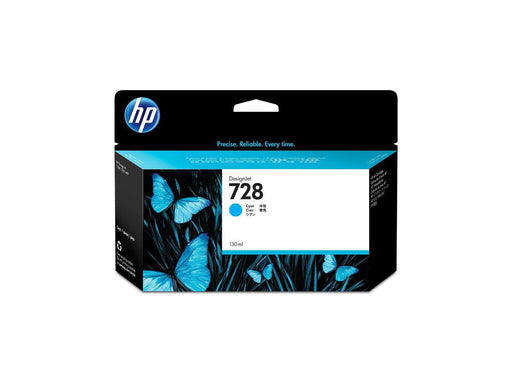 HP 728 Cyan DesignJet Ink Cartridge, 130ml - Altimus