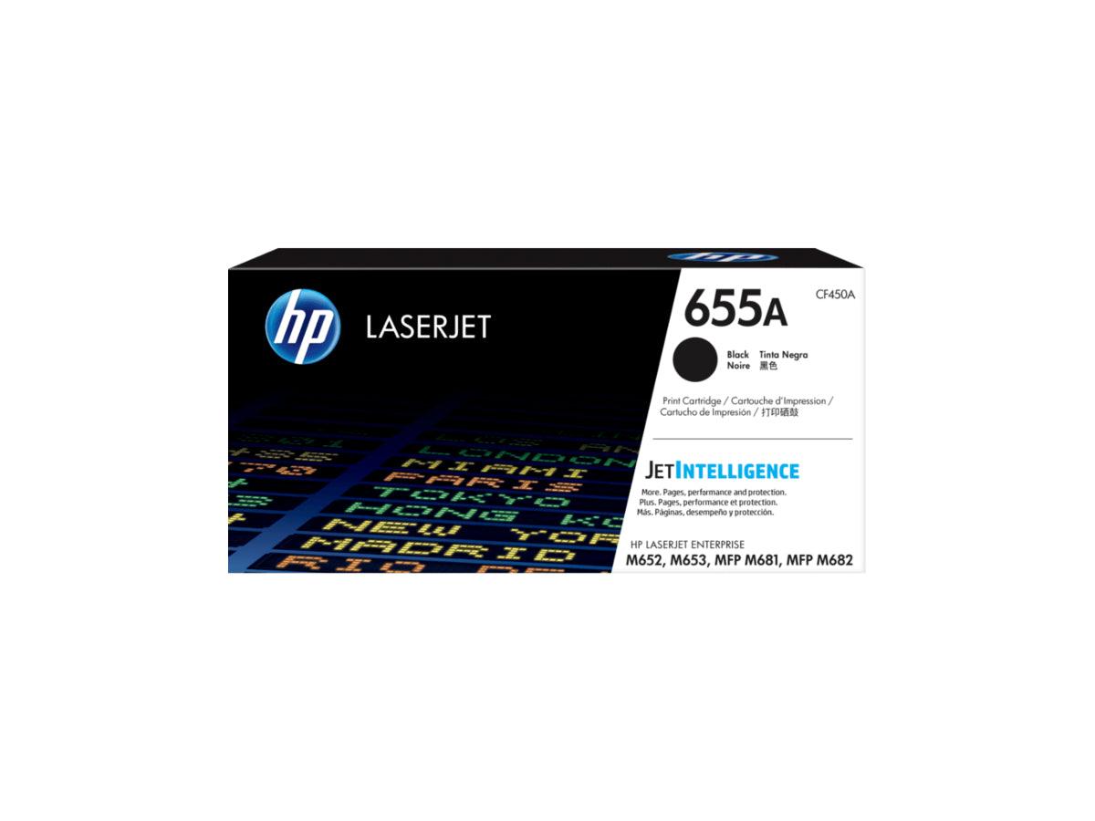 HP 655A Black Original LaserJet Toner Cartridge (CF450A) - Altimus