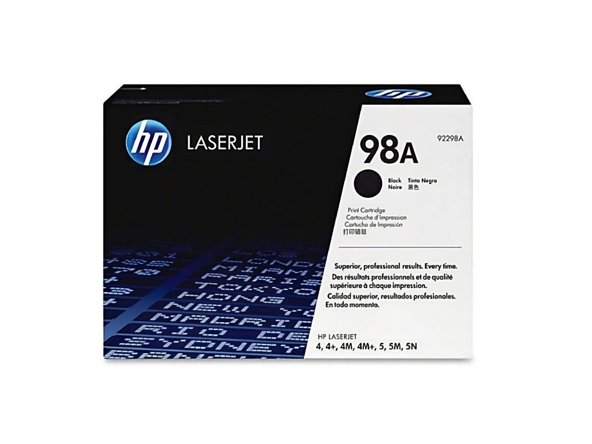 HP 98A Black Original LaserJet Toner Cartridge (92298A) - Altimus