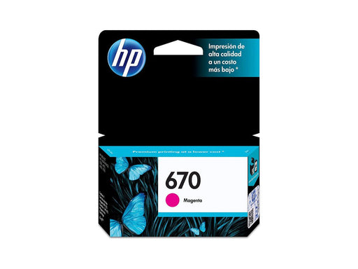 HP 670 Magenta Original Ink Advantage Cartridge (CZ115AL) - Altimus