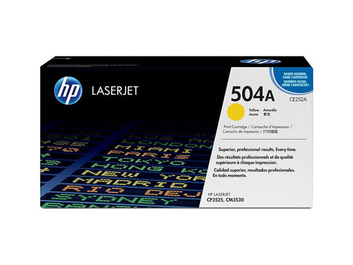 HP 504A Yellow Toner Cartridge (CE252A) - Altimus