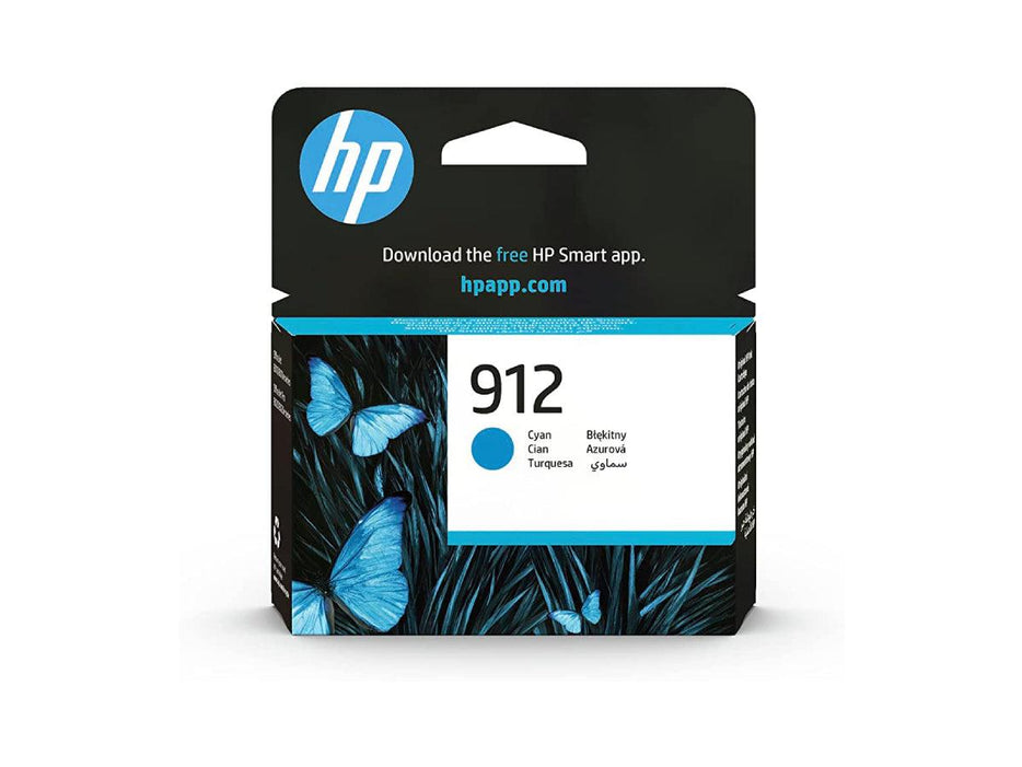 HP 912 Cyan Original Ink Cartridge (3YL77AE) - Altimus