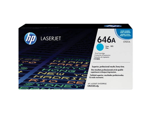 HP 646A Cyan Original LaserJet Toner Cartridge (CF031A) - Altimus