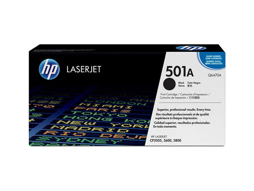 HP 501A Black Original LaserJet Toner Cartridge (Q6470A) - Altimus