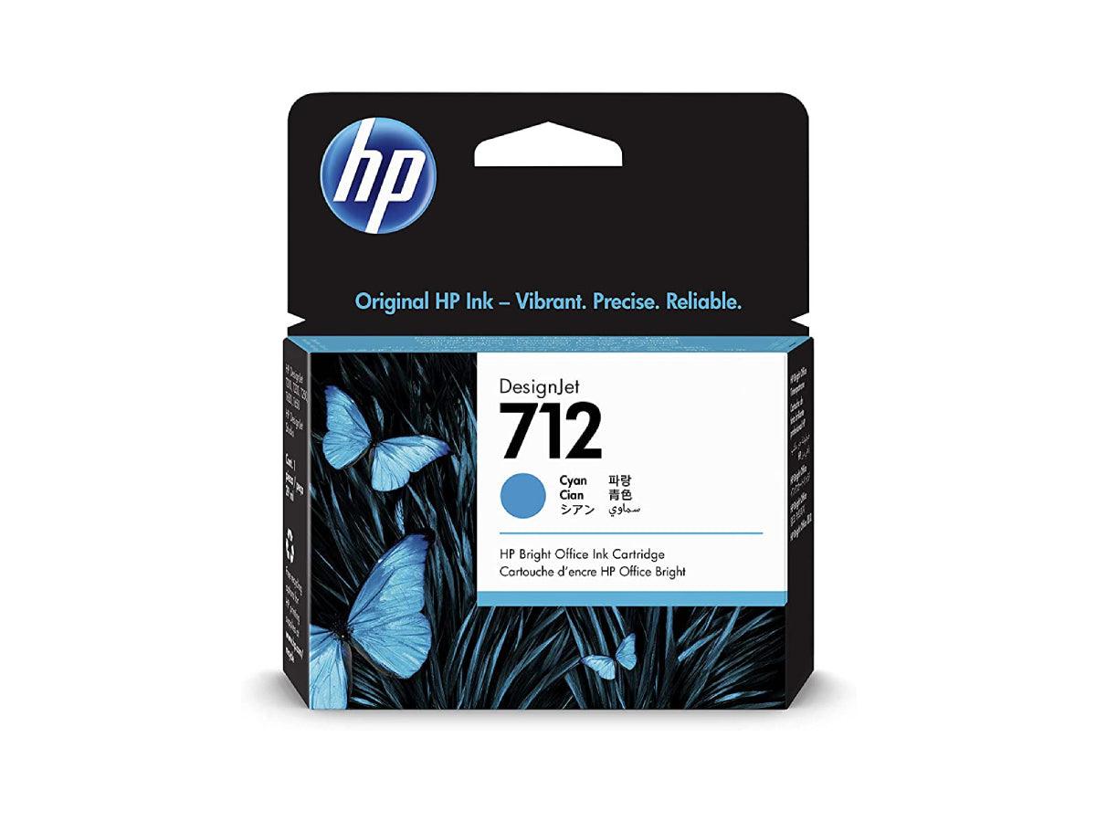 HP 712 29ml Cyan DesignJet Ink Cartridge 3ED67A - Altimus