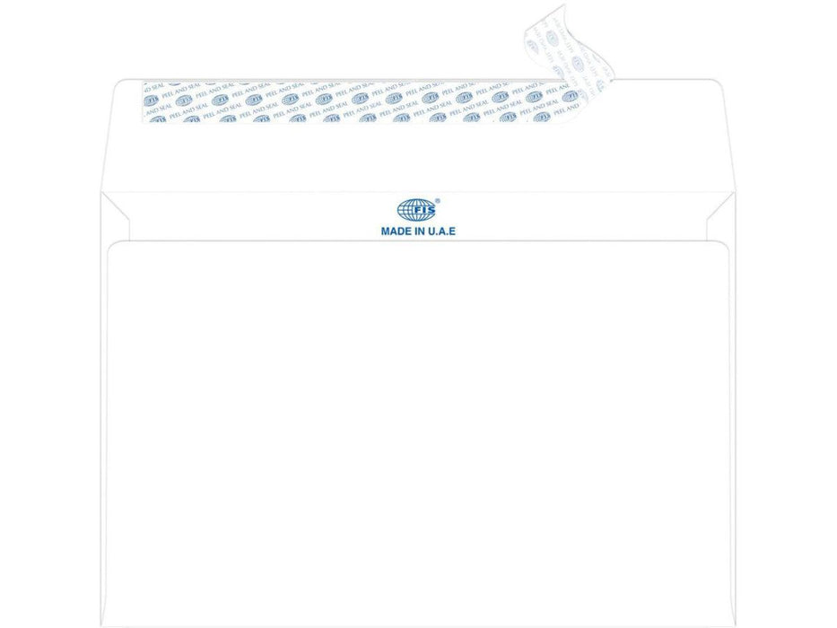 White Envelope Peel & Seal Envelope, 162 x 229mm, 80gsm, (Pack of 50) - Altimus