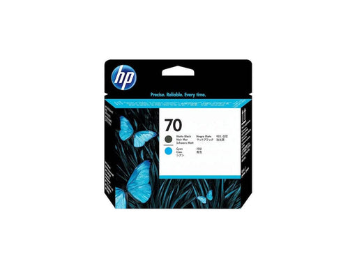 HP 70 Matte Black & Cyan Ink Cartridge (C9404A) - Altimus