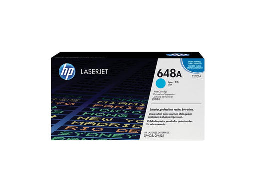 HP 648A Cyan Toner Cartridge (CE261A) - Altimus