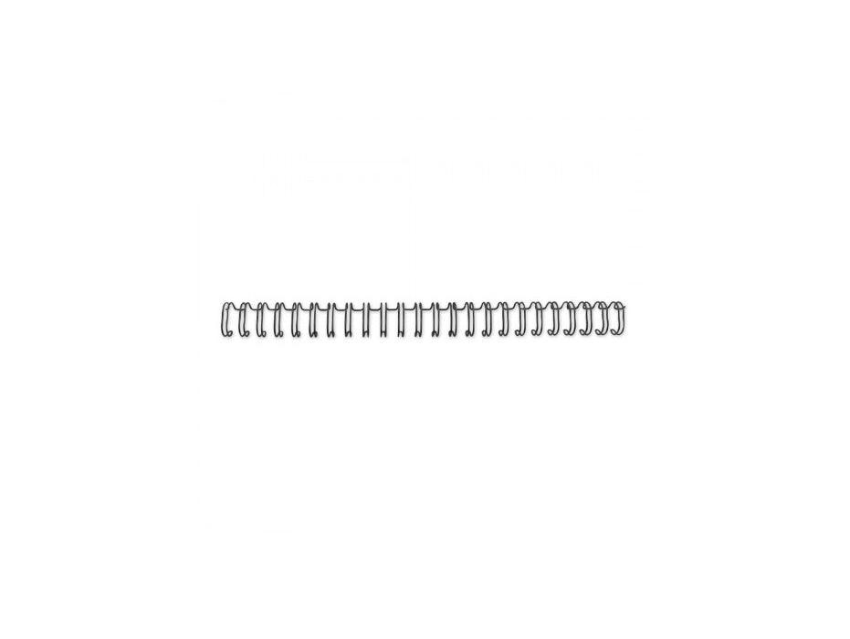 GBC Wire Binding Rings, 2:1, 8mm, 100/Box, Black (IB165122) - Altimus