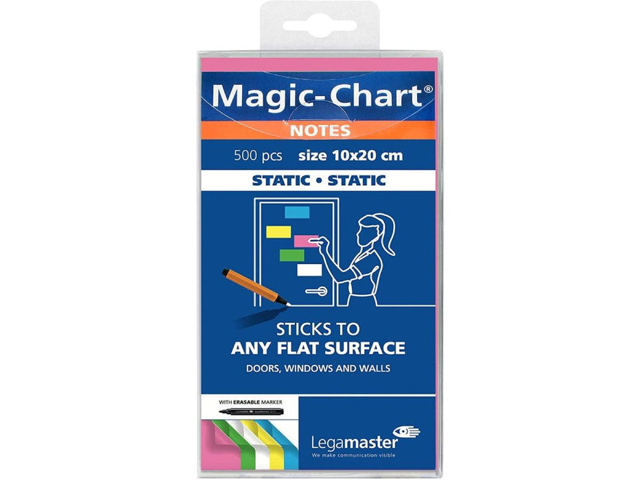 Legamaster Magic Chart, Notes Assorted 10X20cm, 500 notes per Pack 7-159499. - Altimus