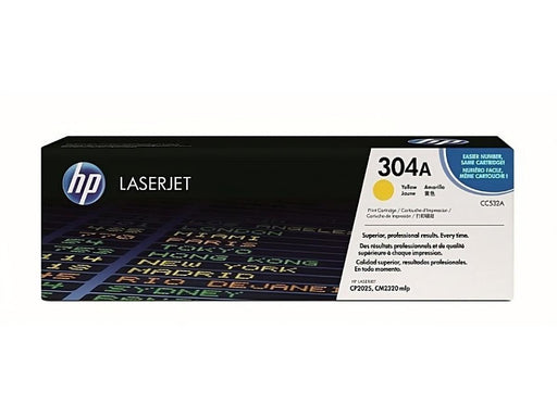 HP 304A Yellow Original LaserJet Toner Cartridge (CC532A) - Altimus