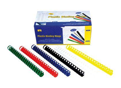 PSI 8mm Comb Binding Rings 100-box Black - Altimus