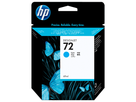 HP 72 Cyan Ink Cartridge (C9398A) - Altimus