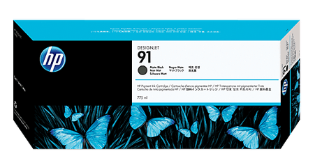 HP 91 775ml Pigment Matte Black Ink Cartridge (C9464A) - Altimus