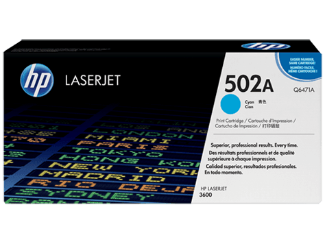 HP 502A Cyan Original LaserJet Toner Cartridge (Q6471A) - Altimus